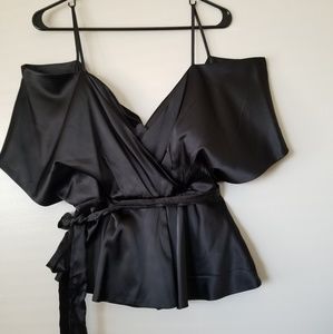 Black fashion top